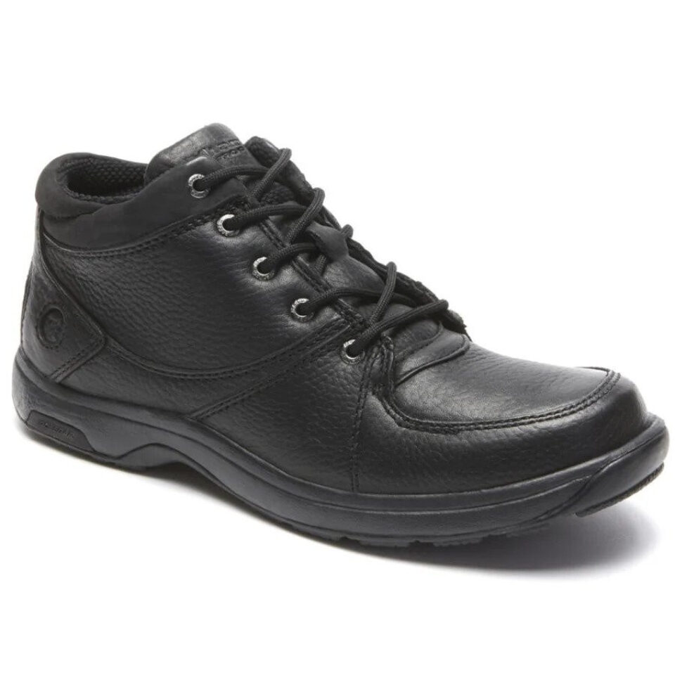 Dunham 8006 Addison Mid – Black – Miller Shoes