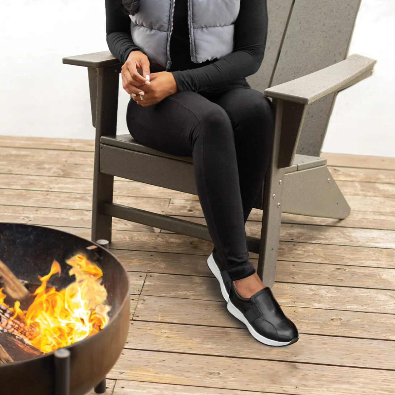 Munro M108488 Laurel Black Combo Miller Shoes