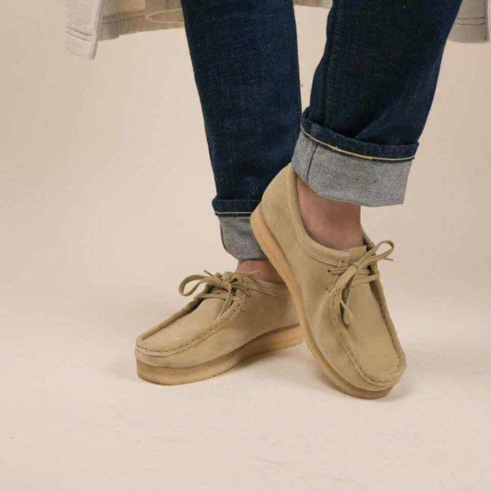 Clarks Wallabee – Maple – Miller Shoes